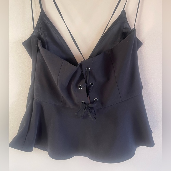 PARKER beautiful tie up top - Picture 1 of 4